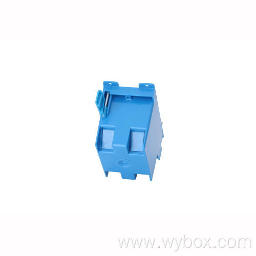 cheap non-metallic indoor outdoor wall Electrical switch outlet box floor receptacle Junction boxes Super Blue PVC Box B114R